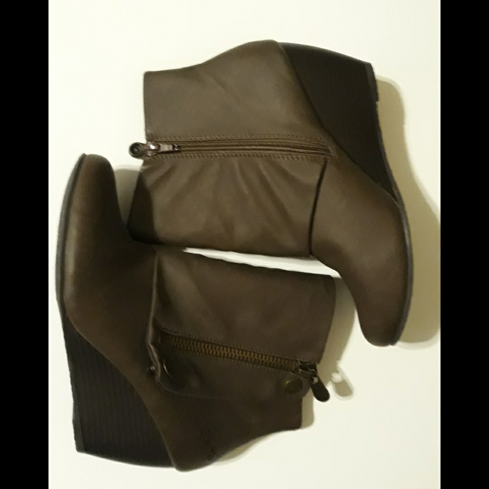 Wedge Booties